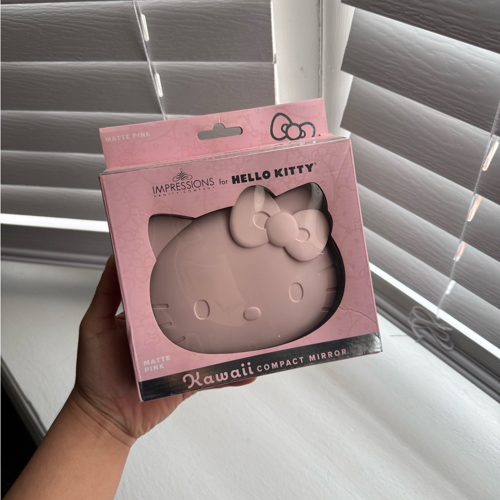 Impressions Matte Pink Hello Kitty Mirror